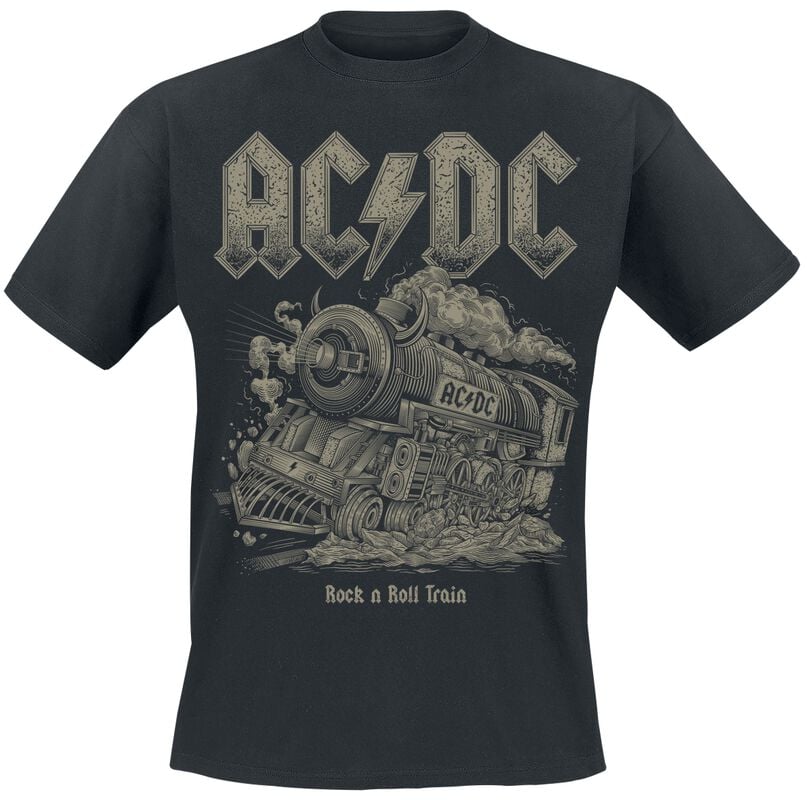 gothicana by emp "RNR Train" T-Shirt black by AC/DC