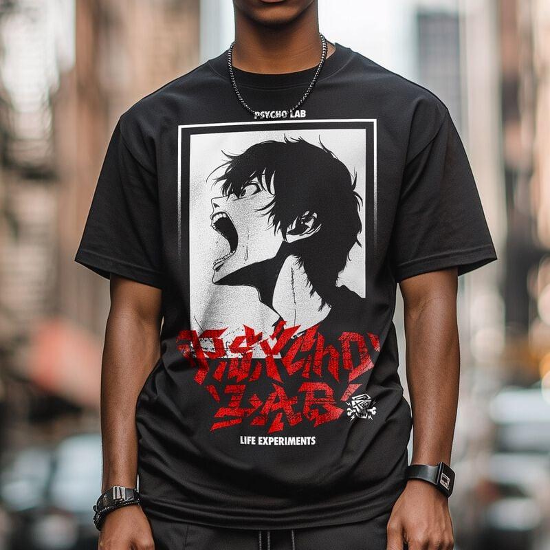 Gothicana By Emp "Scream" T-Shirt Black By Psycholab