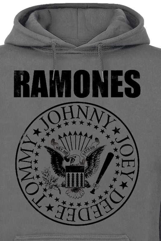 Gothicana By Emp "Seal" Hoodie Charcoal By Ramones