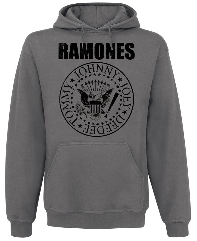 gothicana by emp "Seal" Hoodie charcoal by Ramones