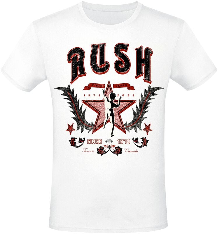 gothicana by emp "Since ´74" T-Shirt white by Rush