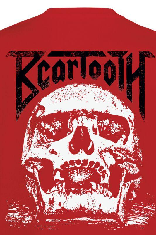 Gothicana By Emp "Skull" T-Shirt Red By Beartooth