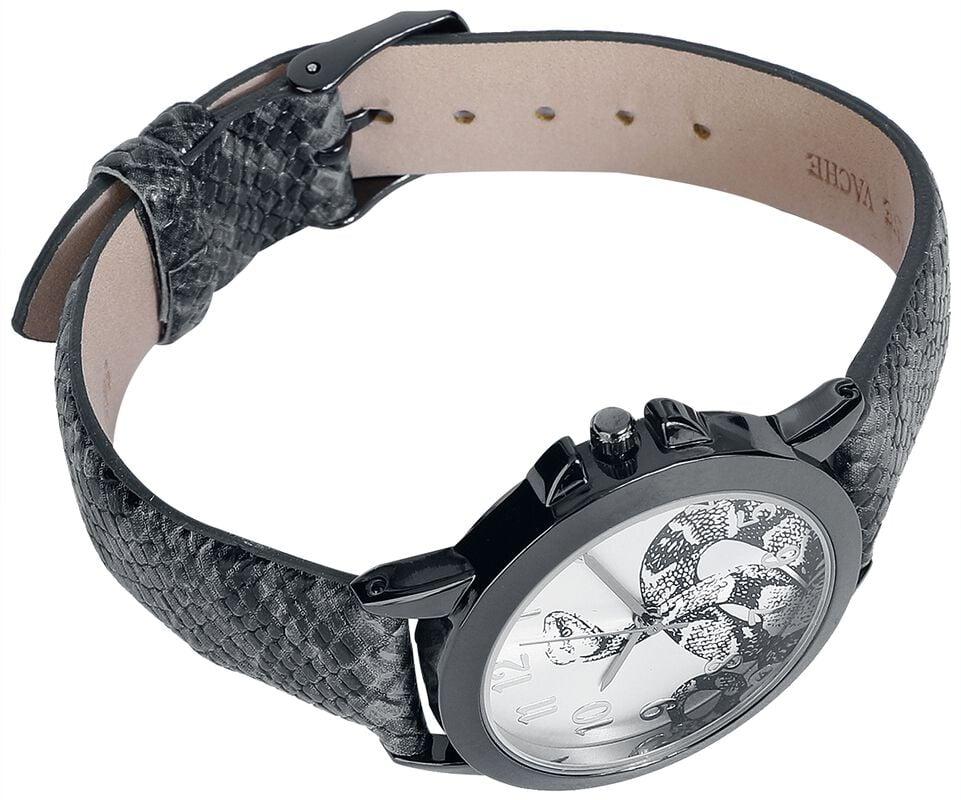 Gothicana By Emp "Snake" Wristwatches Black-grey