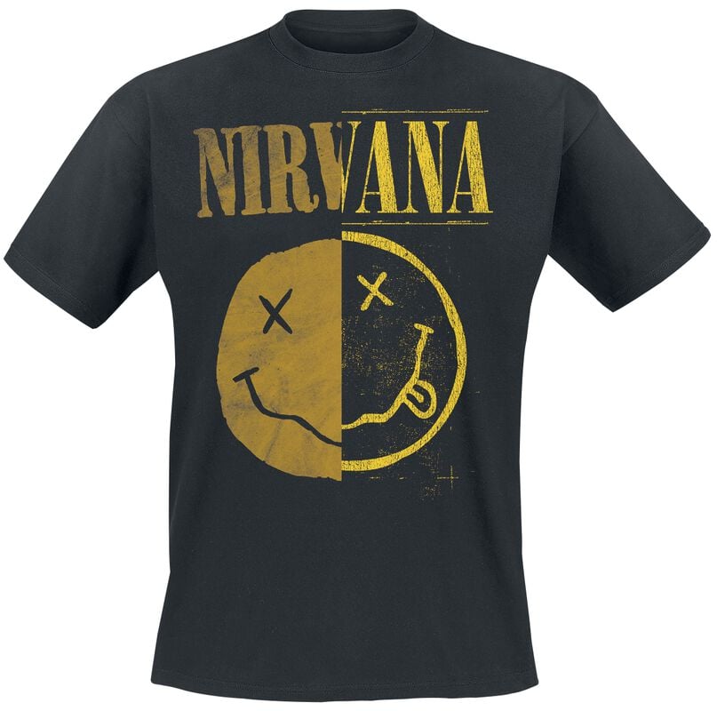 gothicana by emp "Spliced" T-Shirt black by Nirvana