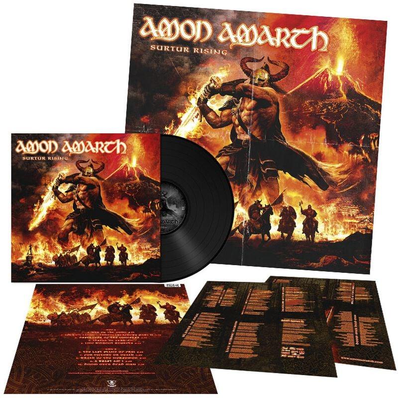 gothicana by emp "Surtur rising" LP by Amon Amarth