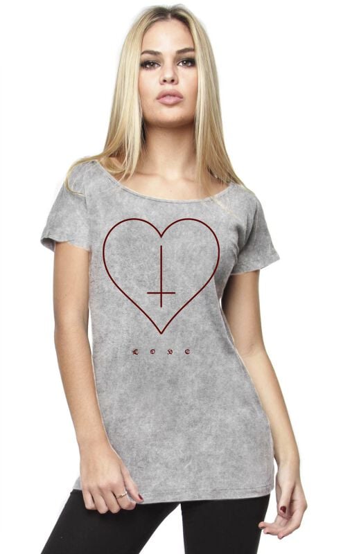gothicana by emp "Gothicana by EMP" T-Shirt grey by Gothicana by EMP
