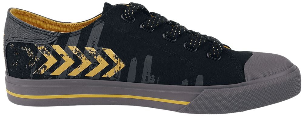 Gothicana By Emp "Tech" Sneakers Black By Batman