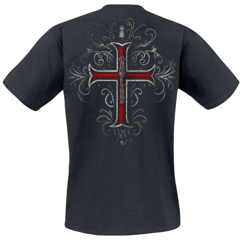Gothicana By Emp "Templars" T-Shirt Black By Sabaton