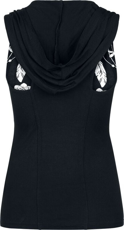 Gothicana By Emp "Gothicana By EMP" Top Black By Gothicana By EMP