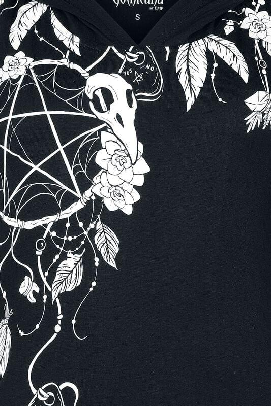 Gothicana By Emp "Gothicana By EMP" Top Black By Gothicana By EMP