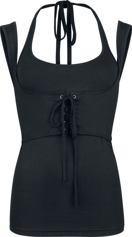 gothicana by emp "Gothicana by EMP" Top black by Gothicana by EMP