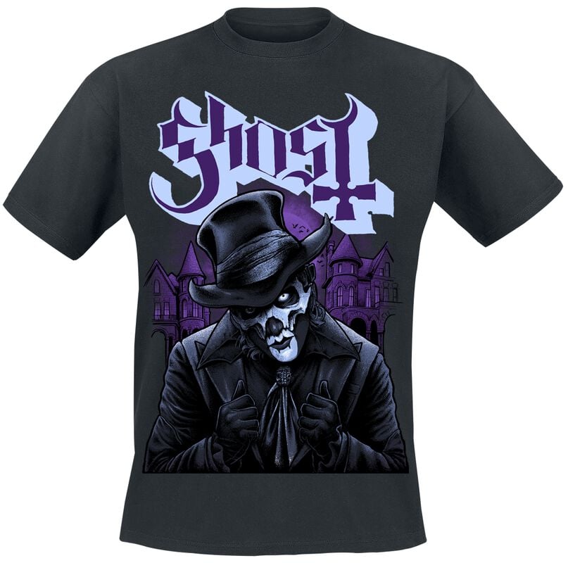 gothicana by emp "Top Hat V" T-Shirt black by Ghost