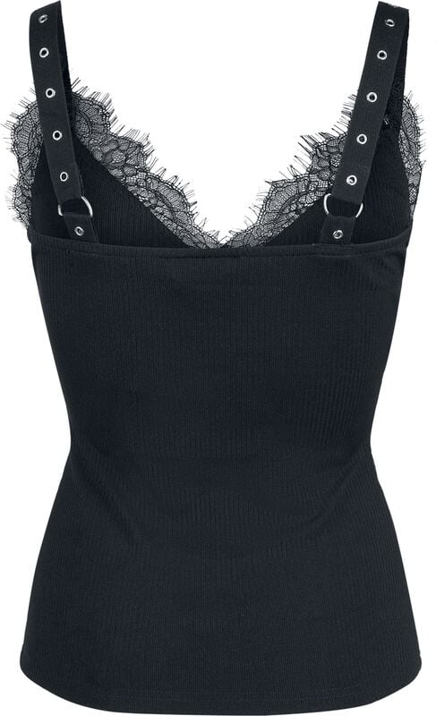 Gothicana By Emp "Top" Top Black By Jawbreaker