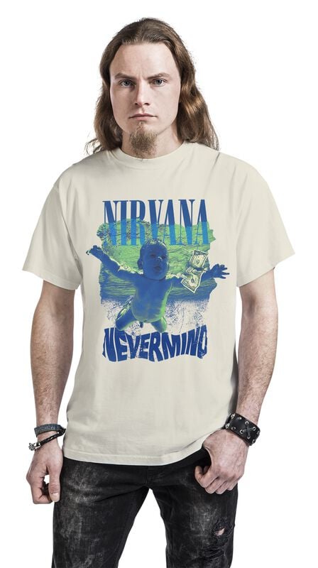 Gothicana By Emp "Torn" T-Shirt Natural By Nirvana