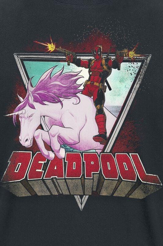 Gothicana By Emp "Unicorn" T-Shirt Black By Deadpool