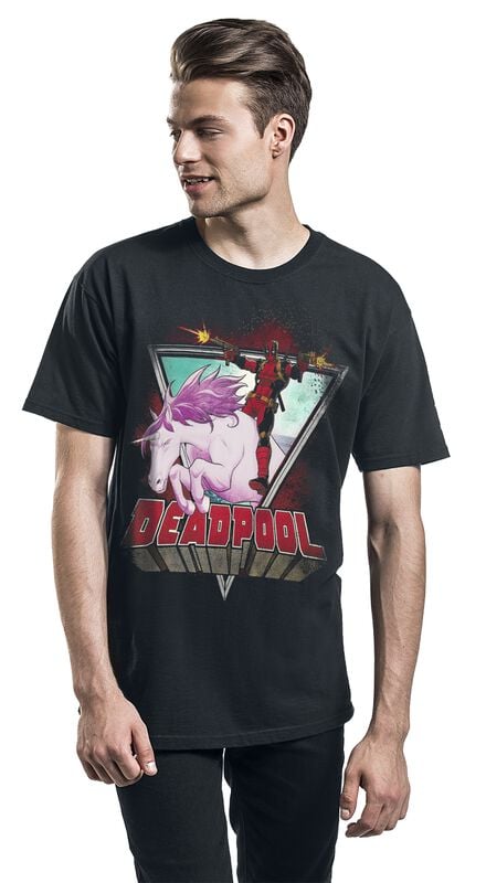 Gothicana By Emp "Unicorn" T-Shirt Black By Deadpool