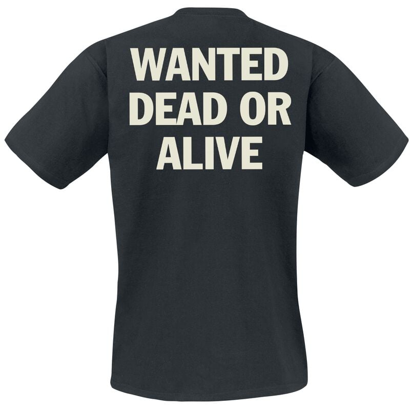 Gothicana By Emp "Wanted" T-Shirt Black By Bon Jovi
