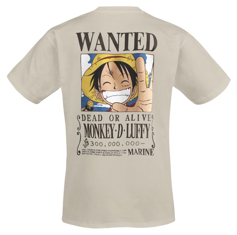 Gothicana By Emp "Wanted" T-Shirt Sand By One Piece