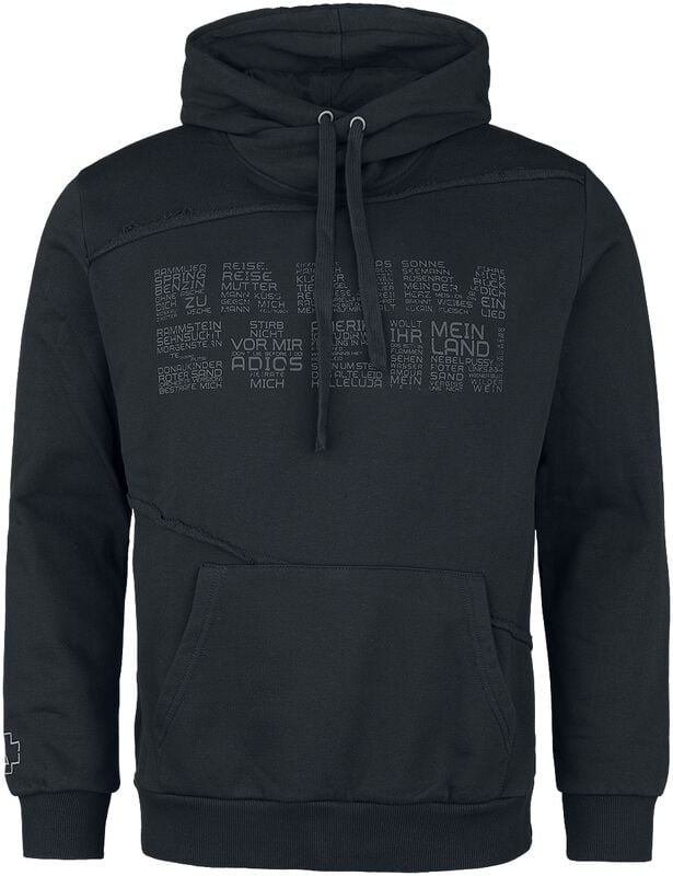 gothicana by emp "Werk" Hoodie black by Rammstein