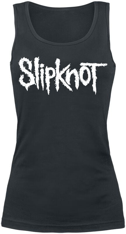 gothicana by emp "White Logo" Top black by Slipknot