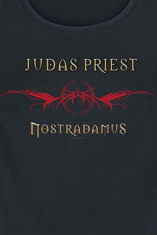 Gothicana By Emp "Wing" Top Black By Judas Priest