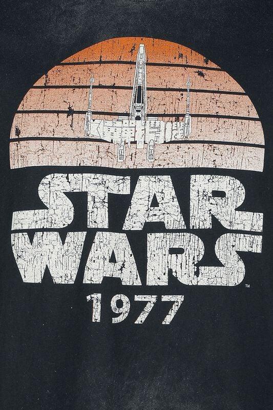 Gothicana By Emp "X-Wing" T-Shirt Grey By Star Wars