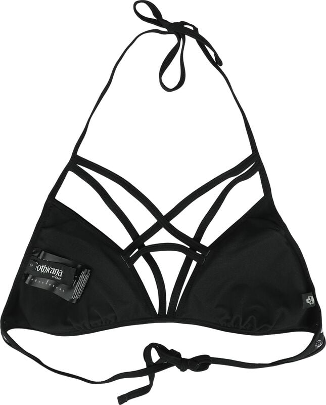 Gothicana By Emp "Gothicana X Anne Stokes - Bikini Top" Bikini Top Black By Gothicana By EMP