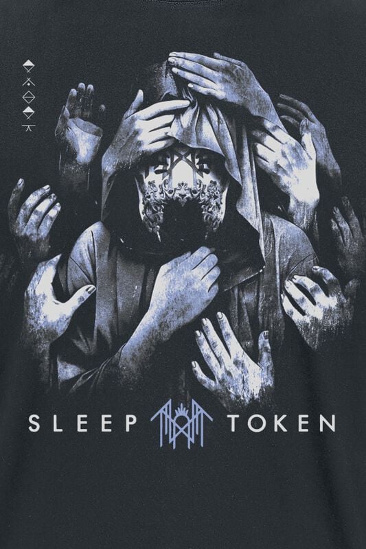 Gothicana By Emp "Grabbing Hands" T-Shirt Black By Sleep Token