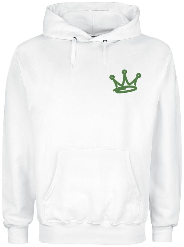 gothicana by emp "Graffiti Logo" Hoodie white by Naughty by Nature