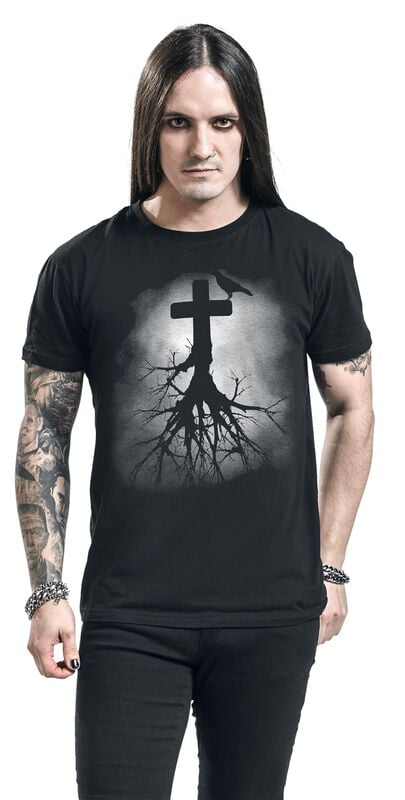 Gothicana By Emp "Gravetree" T-Shirt Black By Gravetree