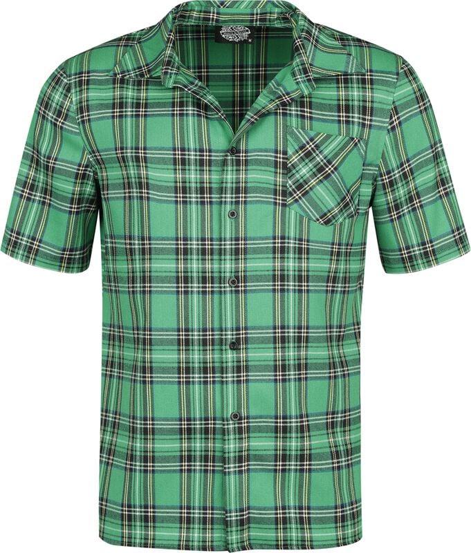 gothicana by emp "Green Shirt" Short-sleeved Shirt green by H&R London