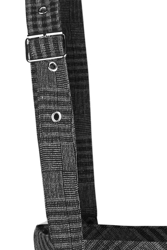 Gothicana By Emp "Grey Days High Waisted Skirt" Mini Skirt Grey By Jawbreaker