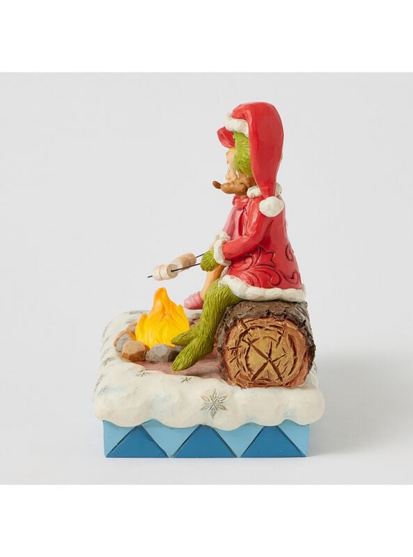 Gothicana By Emp "Grinch Cindy Lou Who And Max Roasting Marshmallows With Light-up Function" Collection Figures Multicolour By The Grinch