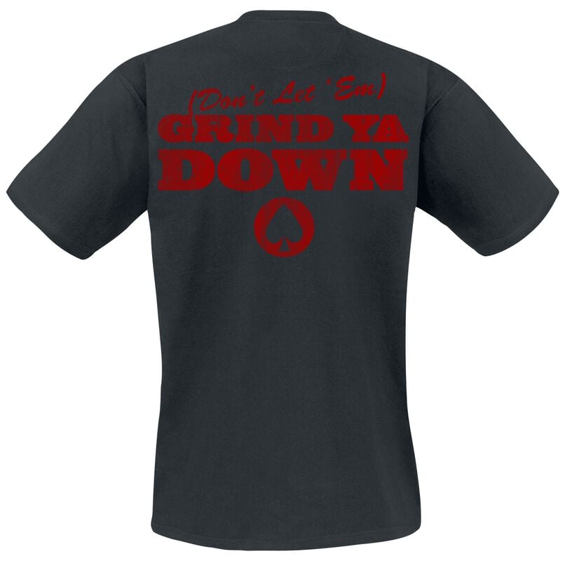 Gothicana By Emp "Grind Ya Down Vintage" T-Shirt Black By Motörhead