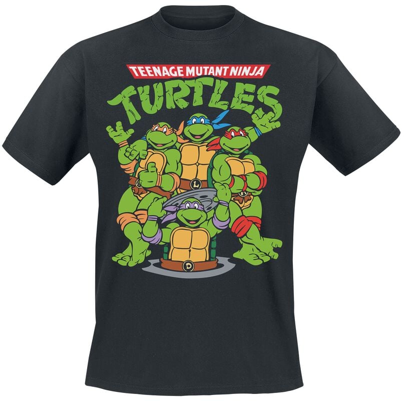 gothicana by emp "Group" T-Shirt black by Teenage Mutant Ninja Turtles