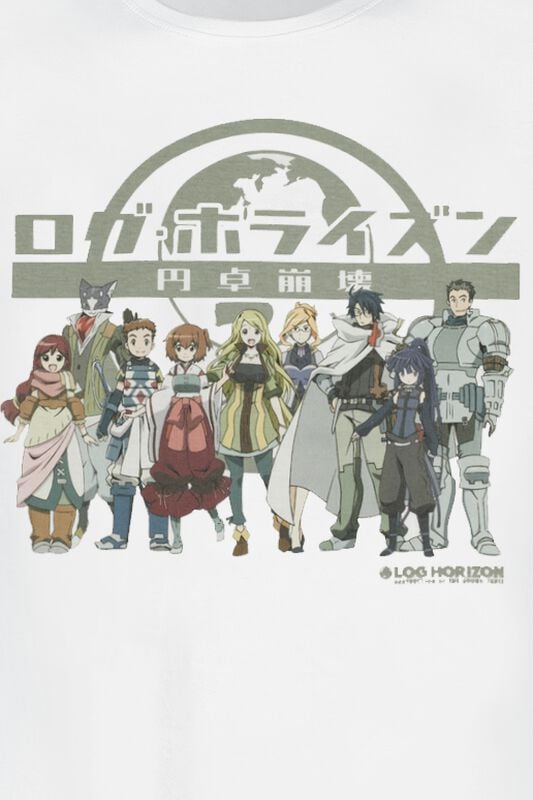 Gothicana By Emp "Group" T-Shirt White By Log Horizon