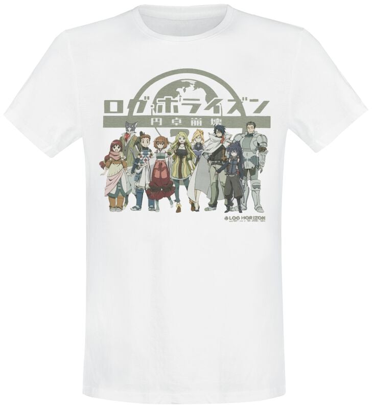 gothicana by emp "Group" T-Shirt white by Log Horizon