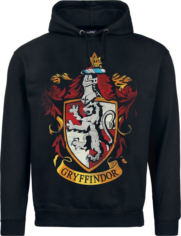 gothicana by emp "Gryffindor" Hoodie black by Harry Potter