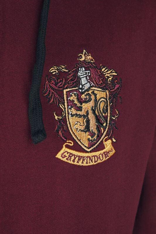 Gothicana By Emp "Gryffindor" Hoodie Burgundy By Harry Potter