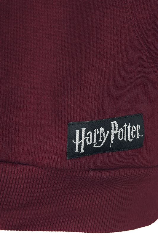 Gothicana By Emp "Gryffindor" Hoodie Burgundy By Harry Potter