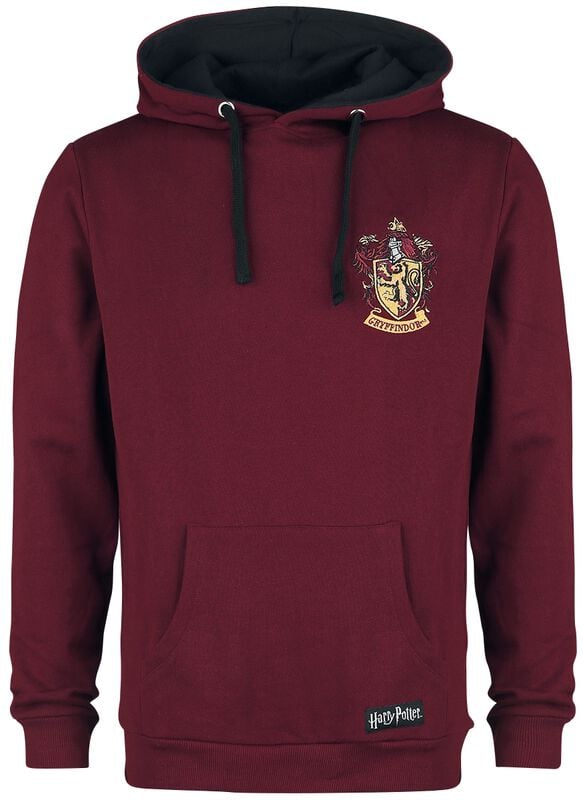 gothicana by emp "Gryffindor" Hoodie burgundy by Harry Potter