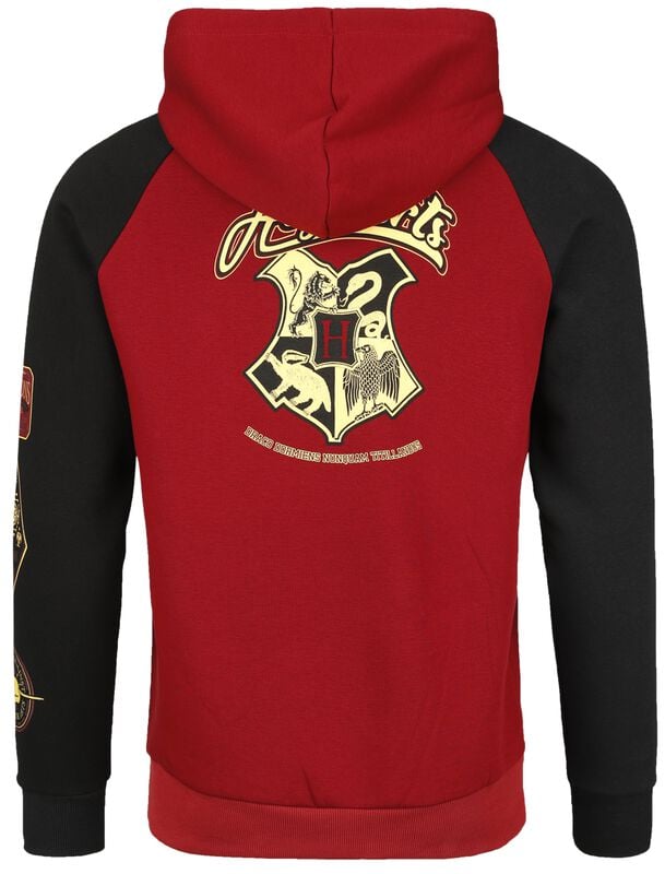 Gothicana By Emp "Gryffindor" Hoodie Multicolour By Harry Potter