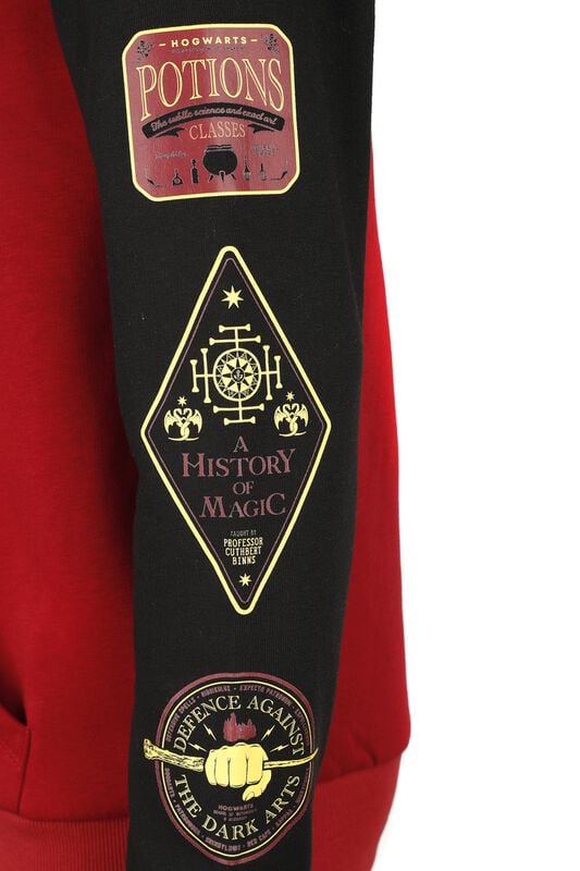 Gothicana By Emp "Gryffindor" Hoodie Multicolour By Harry Potter