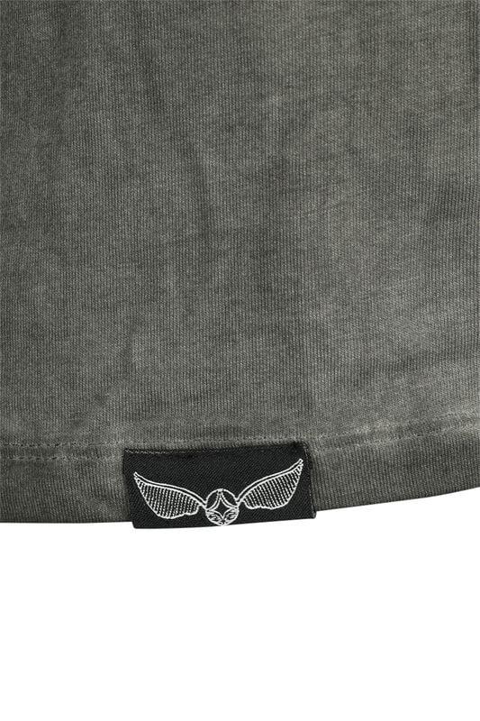 Gothicana By Emp "Gryffindor" T-Shirt Grey By Harry Potter