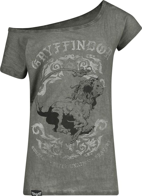 gothicana by emp "Gryffindor" T-Shirt grey by Harry Potter