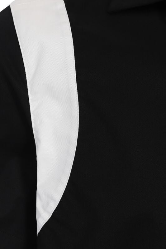 Gothicana By Emp "Guitar Head Bowling Shirt Black" Short-sleeved Shirt Black By Chet Rock