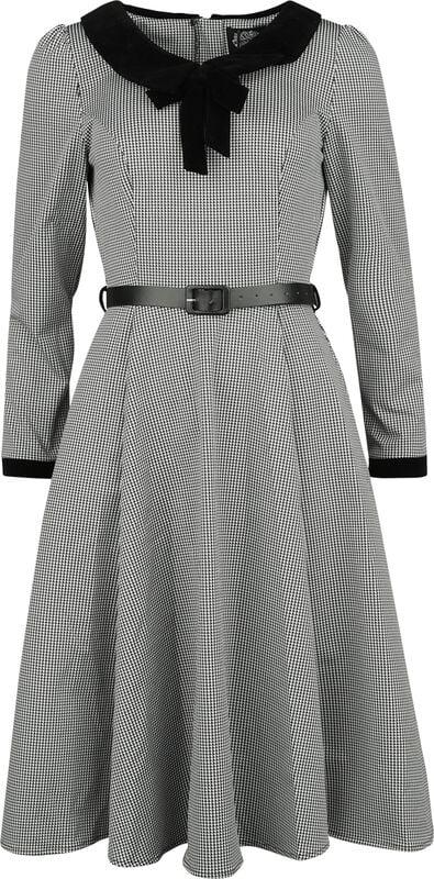 gothicana by emp "H&R London" Midi Dress grey-black by H&R London