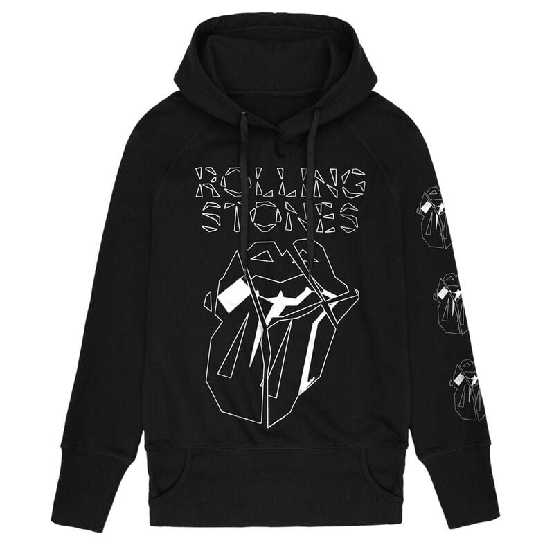 gothicana by emp "Hackney Diamonds Marker Shards" Hoodie black by The Rolling Stones