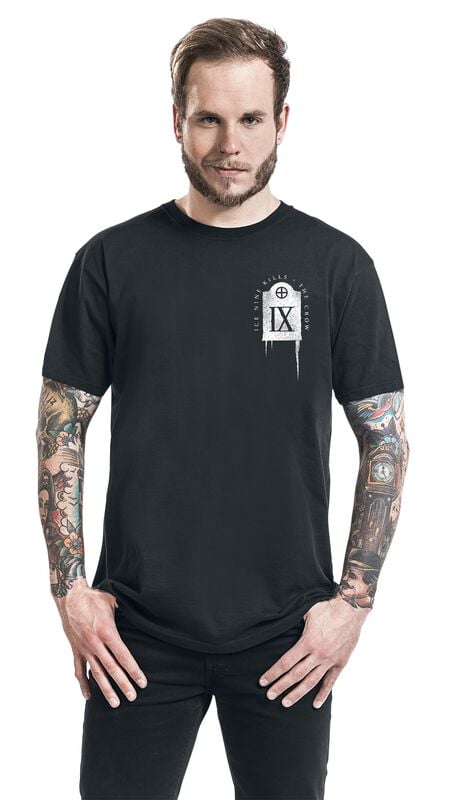 Gothicana By Emp "Half Face" T-Shirt Black By Ice Nine Kills