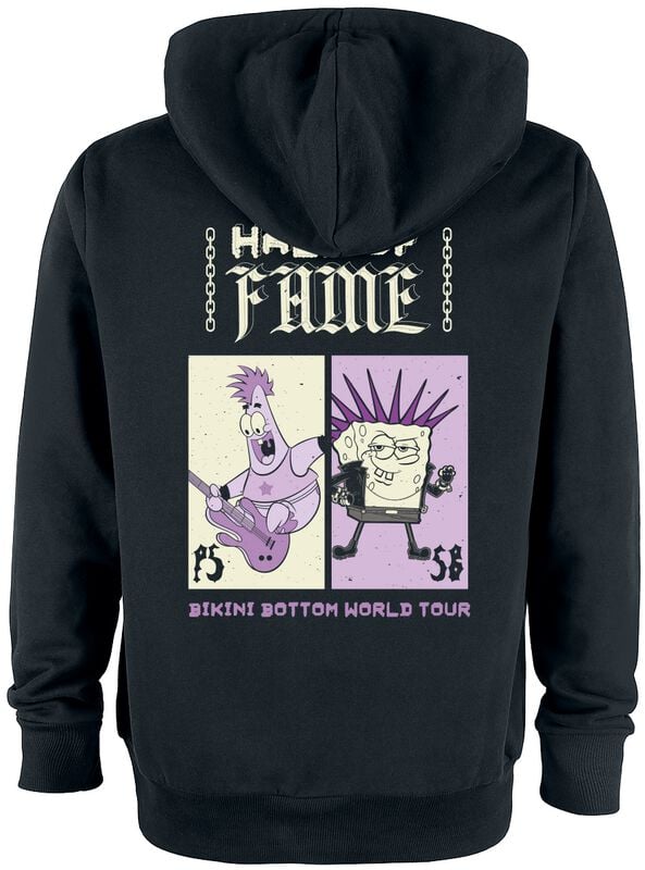 Gothicana By Emp "Hall Of Fame - Patrick Und SpongeBob" Hoodie Black By SpongeBob SquarePants